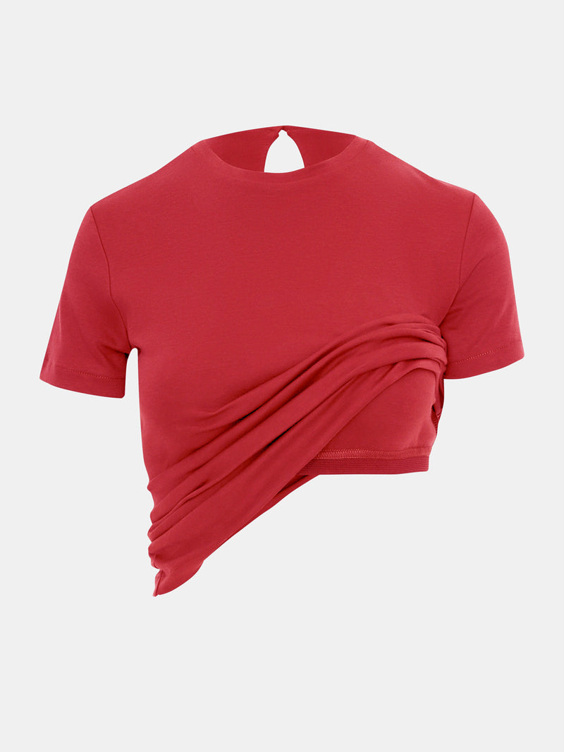 T-shirt bra - scarlet red